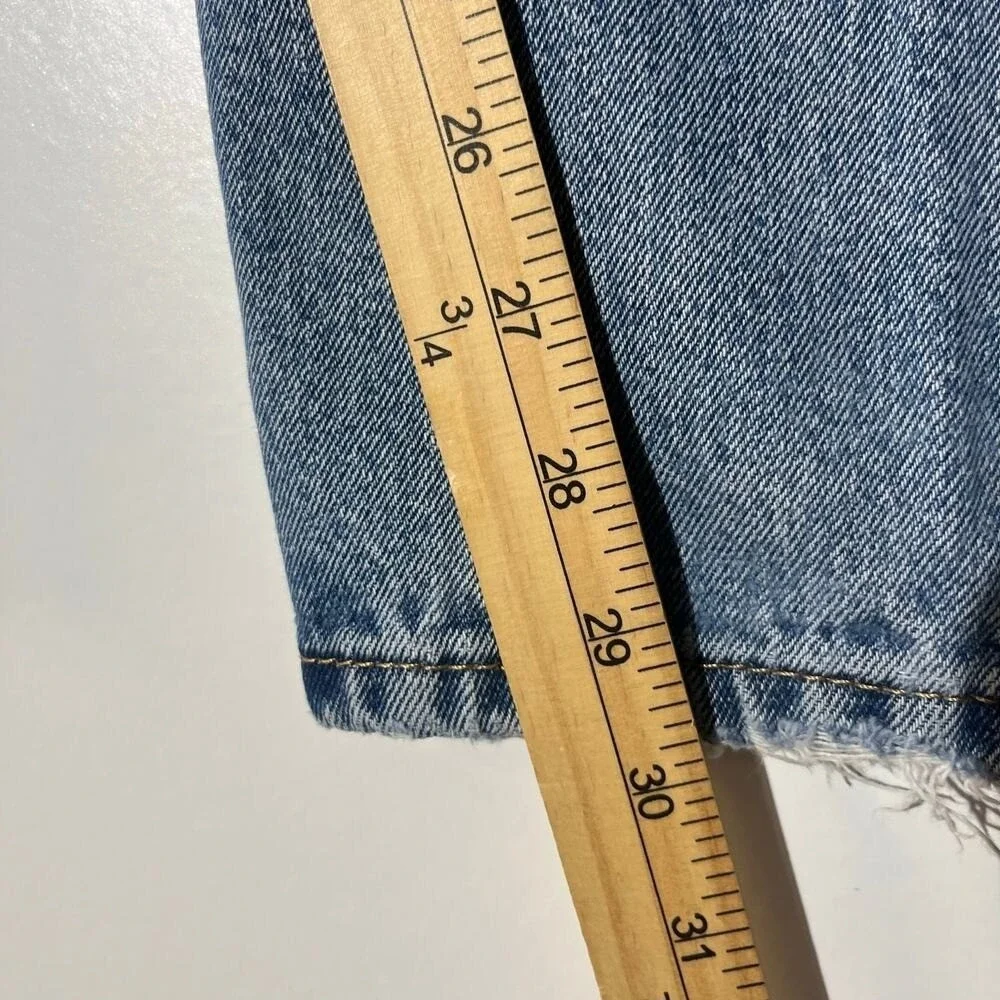 Levis 505 Regular Fit Straight‎ Leg Blue Denim Jeans Mens 36x30 Medium Wash